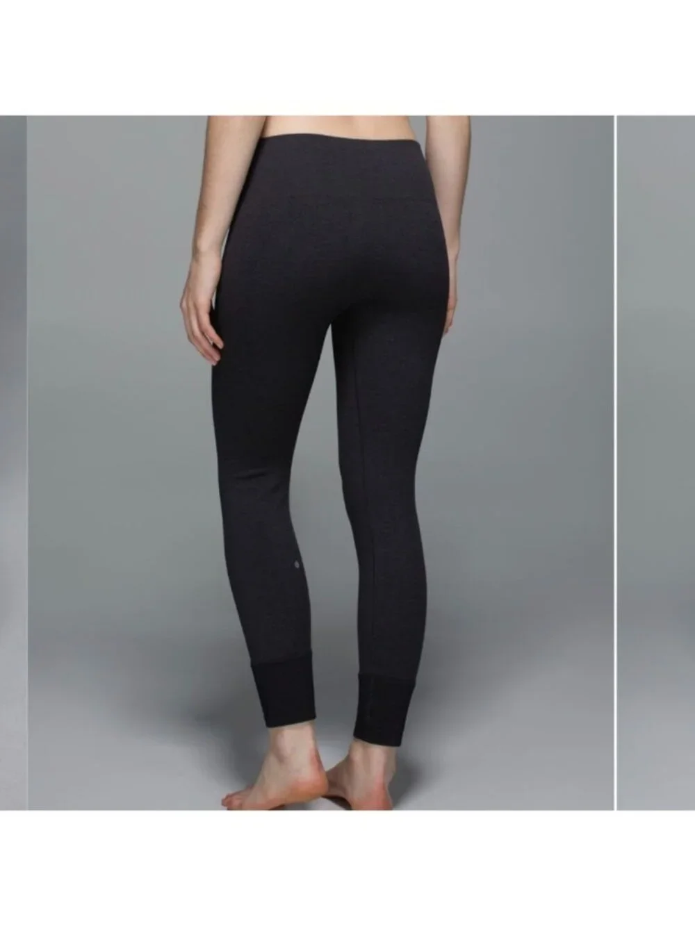 Lululemon Ebb To Street Pant Heathered Black (looks like a dark coal)
